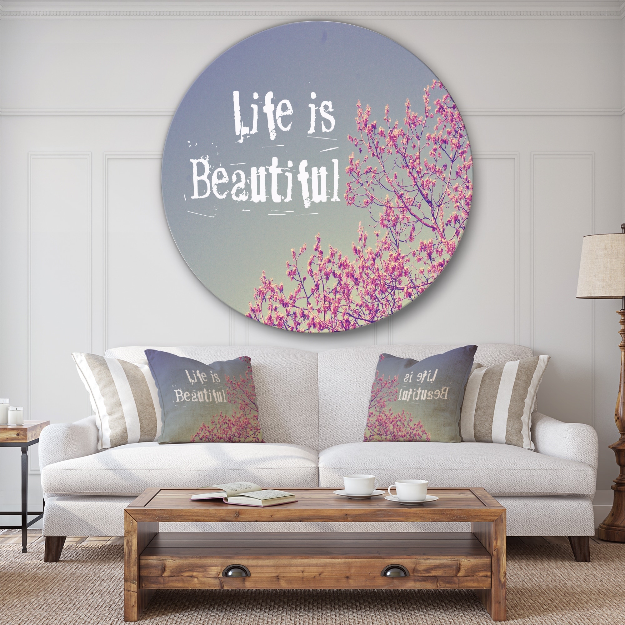 life is beautiful wall art