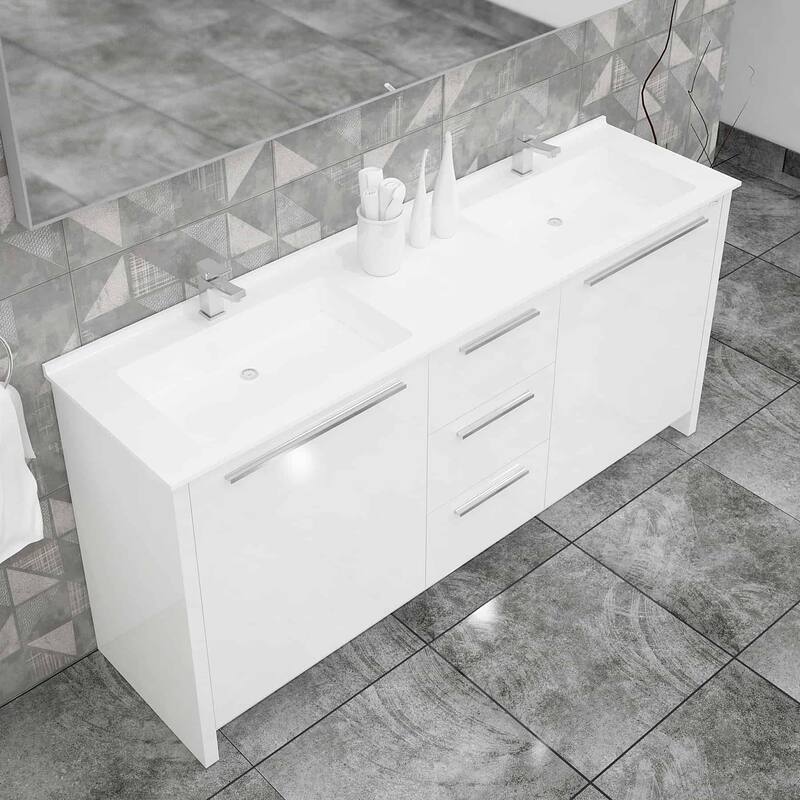 Nona 60-inch Modern Freestanding Bathroom Vanity