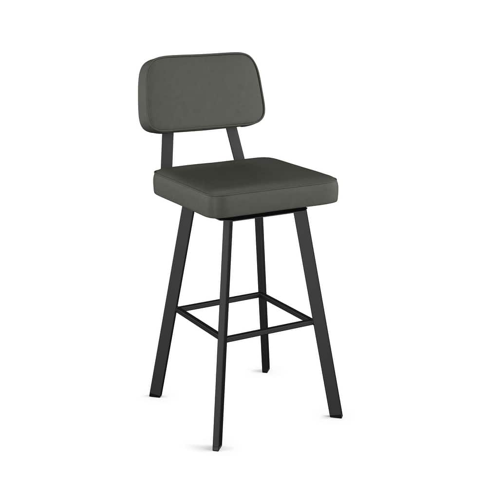Amisco Clarkson Swivel Counter Stool