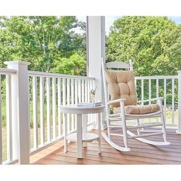 Klear Vu Solarium Indoor/Outdoor Rocking Chair Pad Set Bed Bath