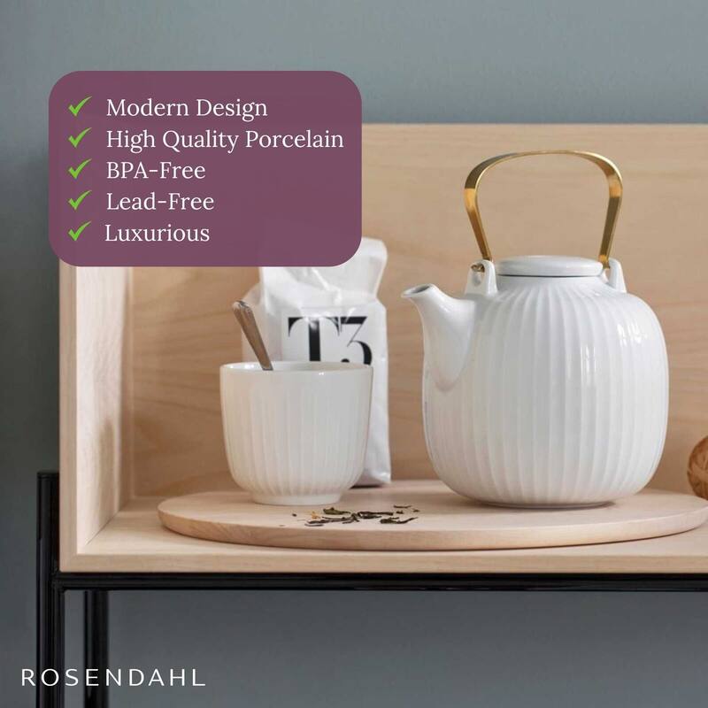 Kahler Hammershoi Teapot - 40.6 oz