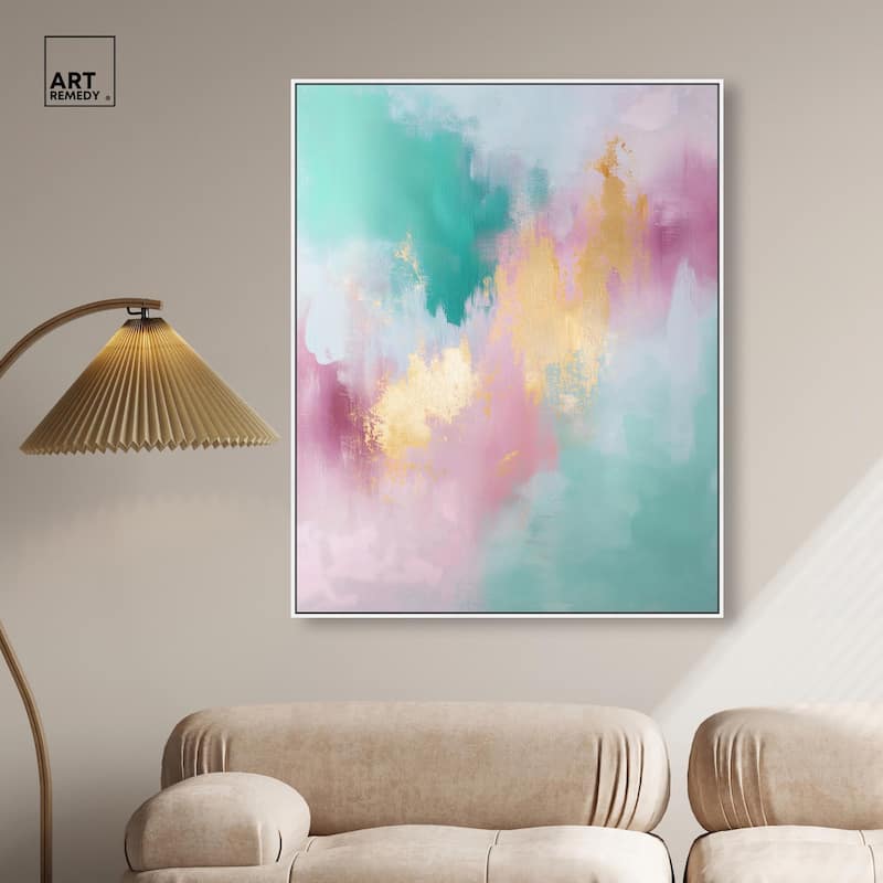 Pastel Dreams Mist Canvas by Art Remedy