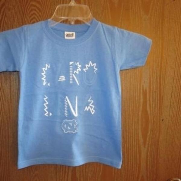 Shop North Carolina Tar Heels Kids Size 4 Xs Xsmall Shirt
