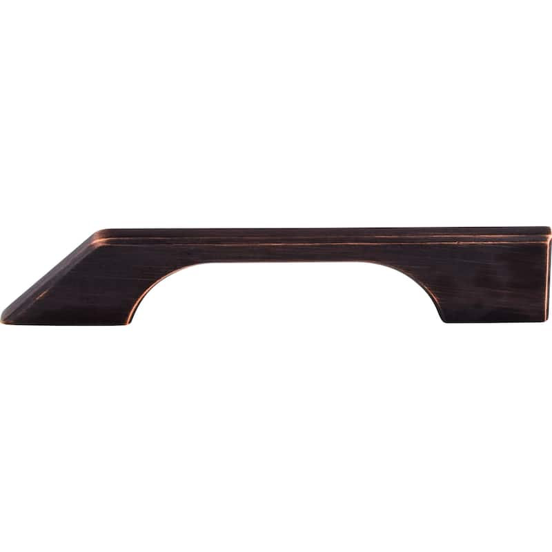 Top Knobs Tapered 5 Inch Center to Center Handle Cabinet Pull from the - Tuscan Bronze