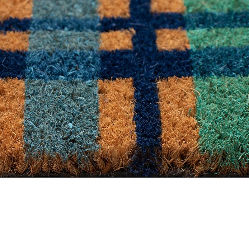 Liora Manne Natura Plaid Outdoor Mat