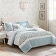 preview thumbnail 14 of 87, Madison Park Vanessa 6 Piece Cotton Percale Quilt Set with Throw Pillows
