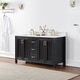 preview thumbnail 110 of 177, Altair Hadiya Bathroom Vanity with Composite Stone Countertop without Mirror