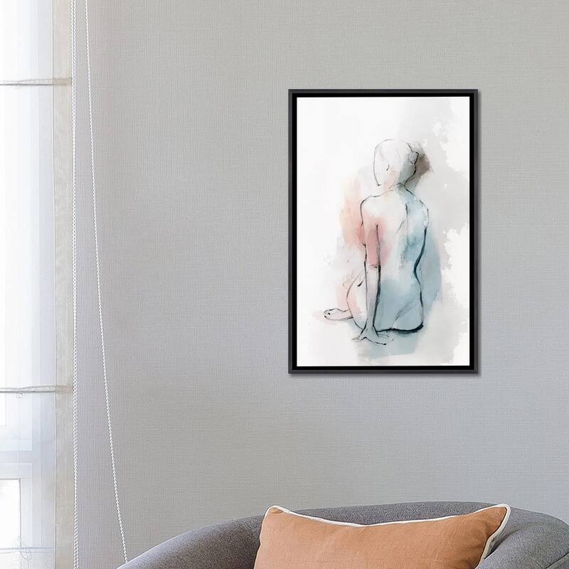 iCanvas "Pastel Woman II" by Isabelle Z Framed