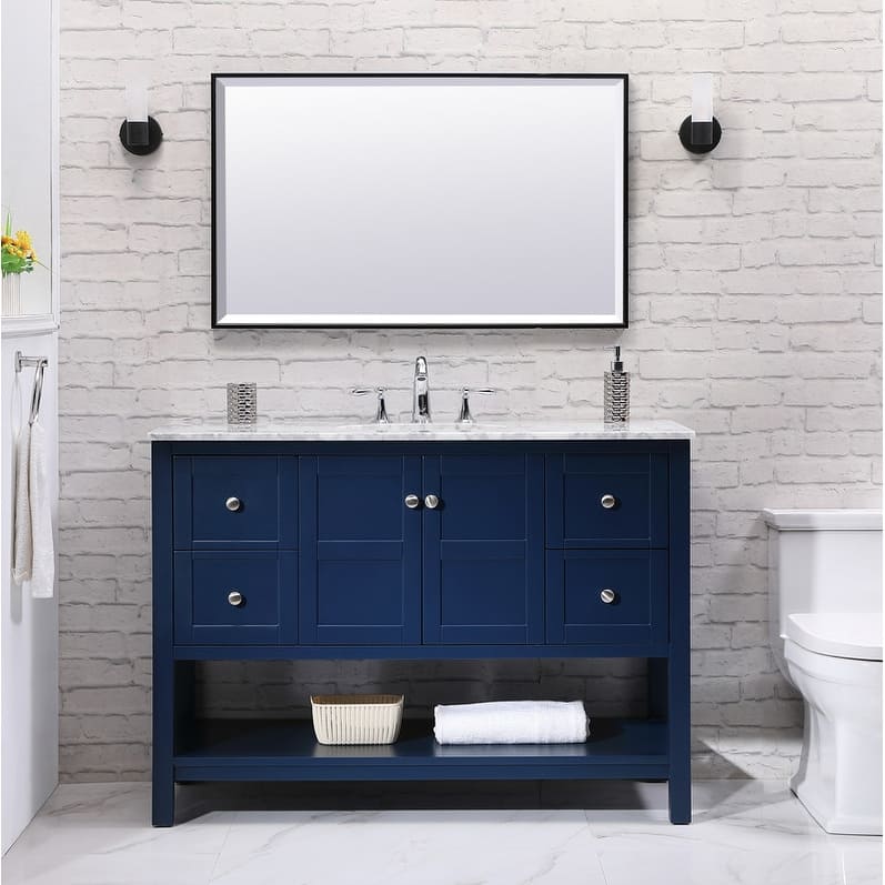 Maddox 48-inch Single Bathroom Vanity Set - 48"L x 21.5"D x 35"H