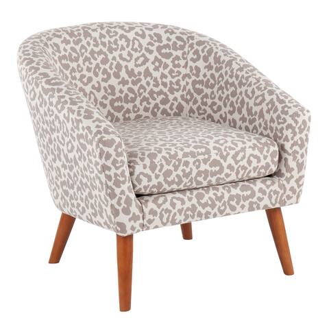 Silver Orchid Haid Leopard Tub Chair