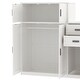 preview thumbnail 16 of 28, With Trundle Bed Wooden Twin Size Platform Bed with Storage Cabinet