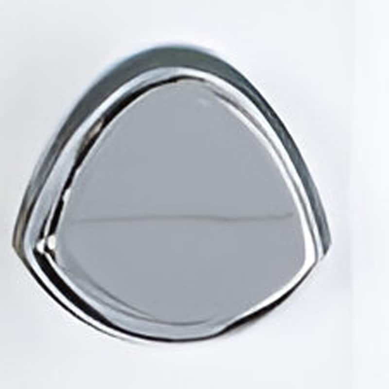 HomeRoots White Heavy Duty Plastic Three Chamber Wall Mount Soap Dispenser - 7' X '8.75' X '3.75