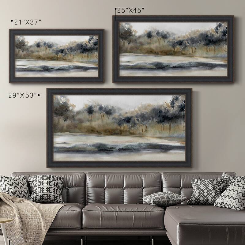 Silent River Premium Framed Canvas- Ready to Hang