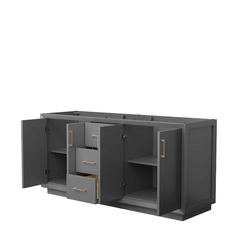 Strada 72-Inch Double Vanity Cabinet