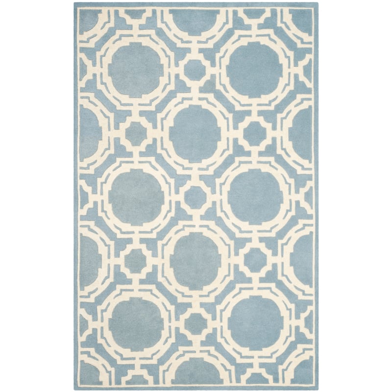 SAFAVIEH Handmade Chatham Oili Modern Wool Rug