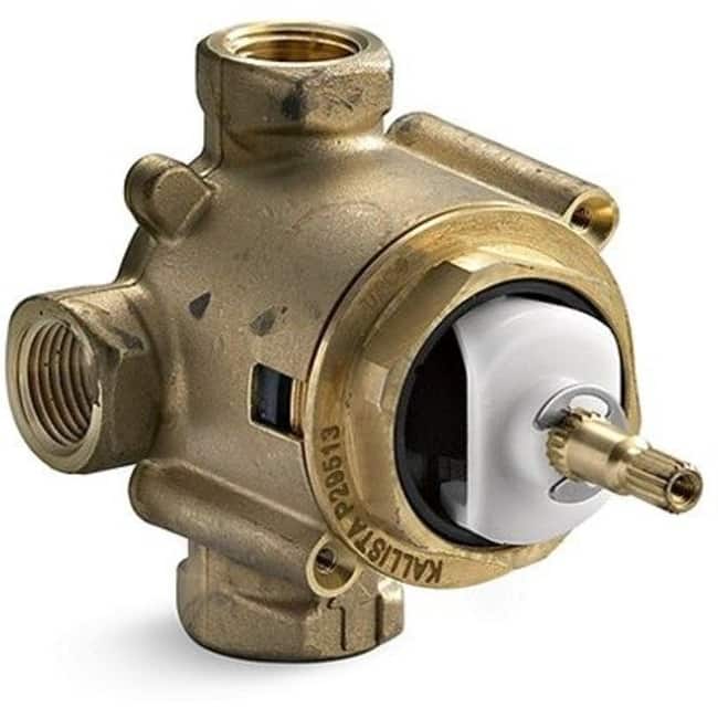 Kallista P29514-00 Perform Shwrng Vlvs 3-Way Transfer Valve Eco