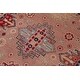 preview thumbnail 4 of 5, Tribal Kazak Patrick Pink/Beige Wool Rug - 9'1'' x 12'0''