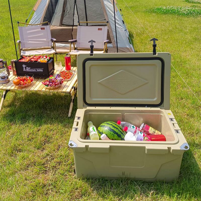 Ice Cooler Box 65QT Outdoor Camping Ice Chest Beer Box