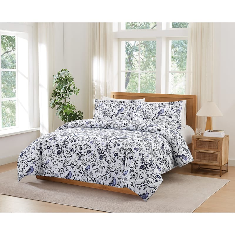 Brooklyn Loom Ava Floral Comforter Set