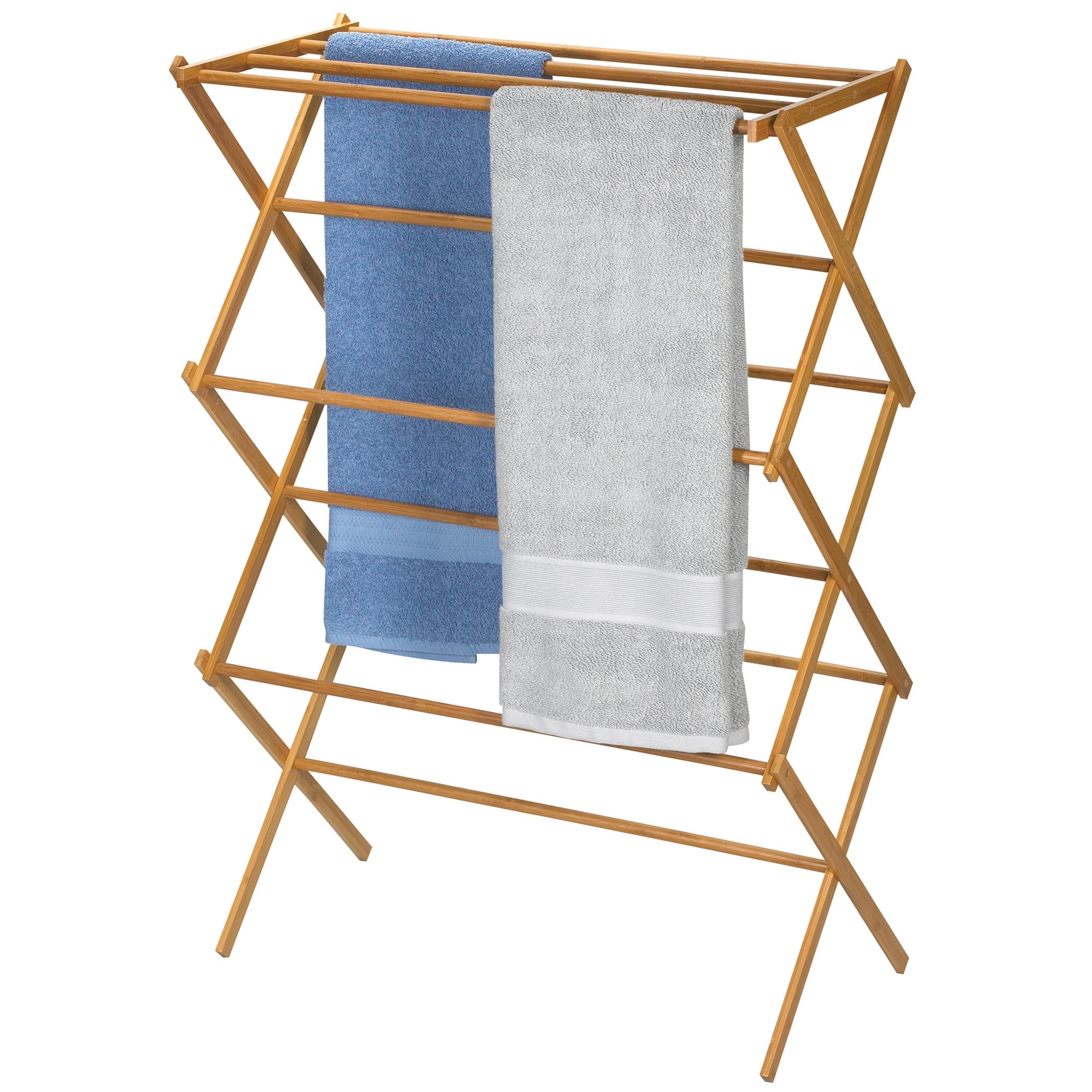 Clothes drying 2025 rack bamboo