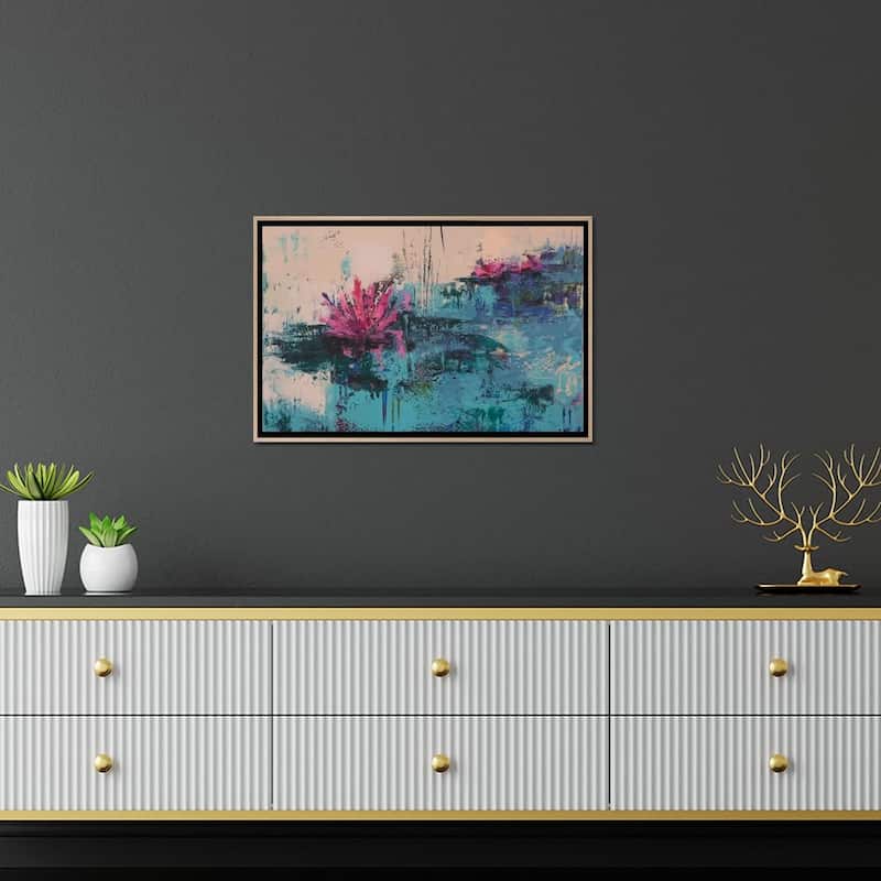 "Lily I" by Olena Bogatska Framed
