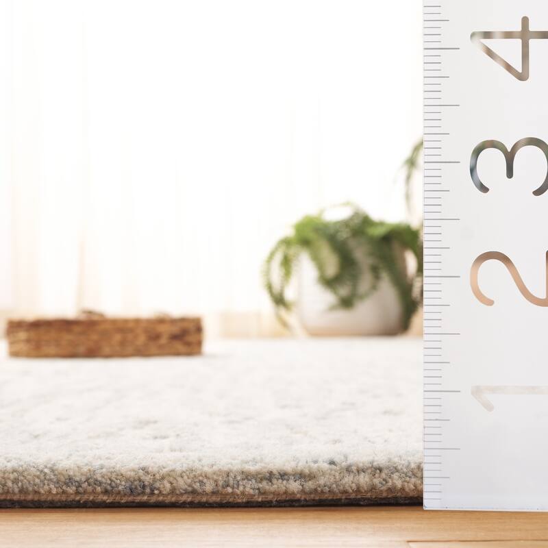 SAFAVIEH Handmade Ebony Trayanka Wool Rug