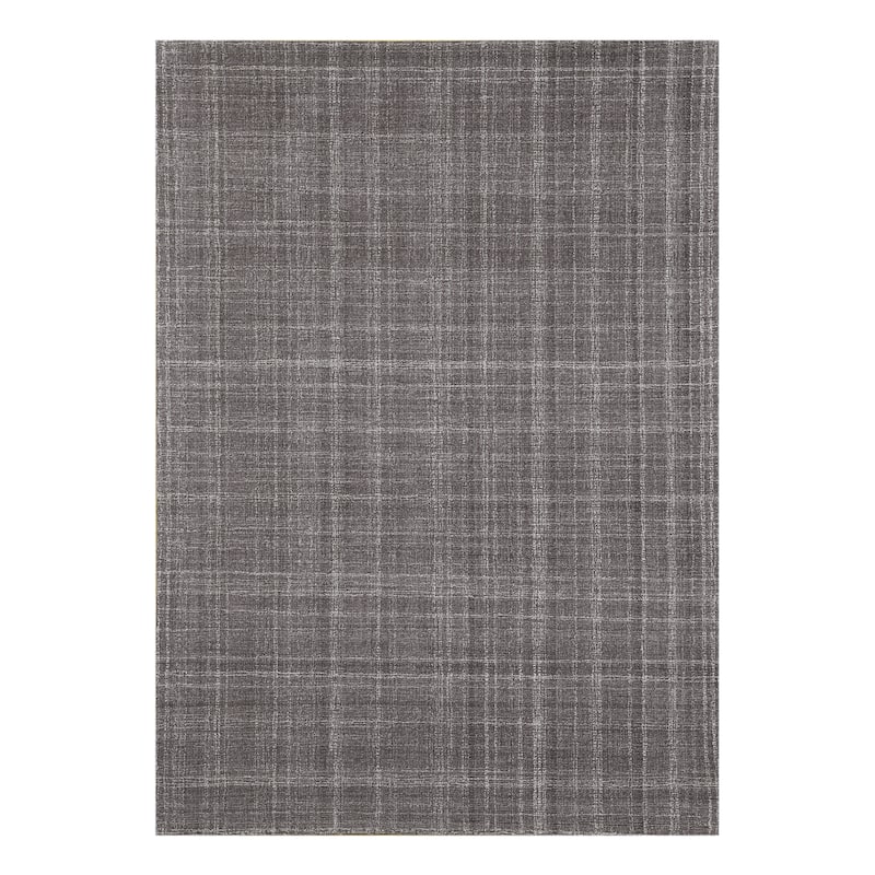 Copper Grove Clare Plaid Hand-Tufted Wool Area Rug