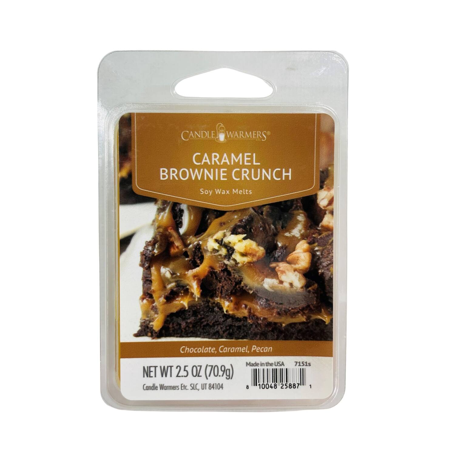 Candle Warmers Soy Wax Melts Caramel Brownie Crunch Set of 4 On Sale