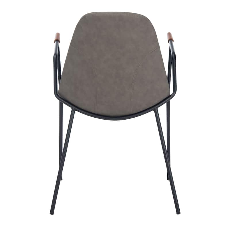 SAFAVIEH Rosalind Midcentury Dining Chair - 21" x 22.5" x 33" - 21Wx23Dx33H