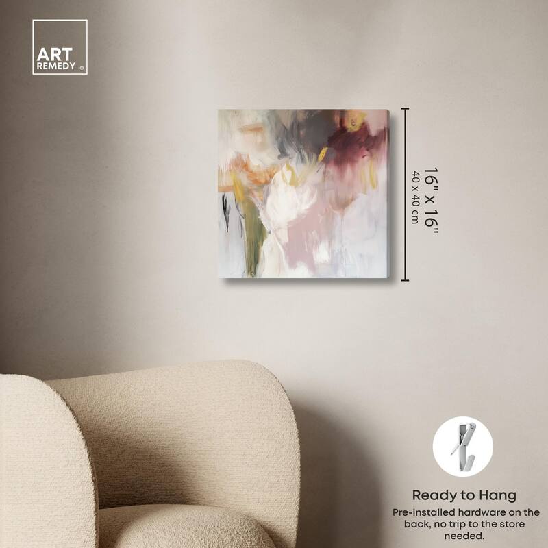 Painterly Energy Canvas by Art Remedy, Gallery Wrapped