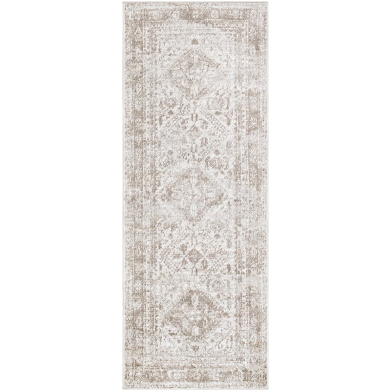 Livabliss Monte Carlo Updated Traditional Medallion Area Rug