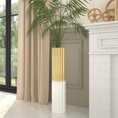 Arianna Modern Handmade Ceramic Tall Floor Vase