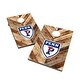 preview thumbnail 1 of 3, Pennsylvania Quakers 2x4 Cornhole Bag Toss Game