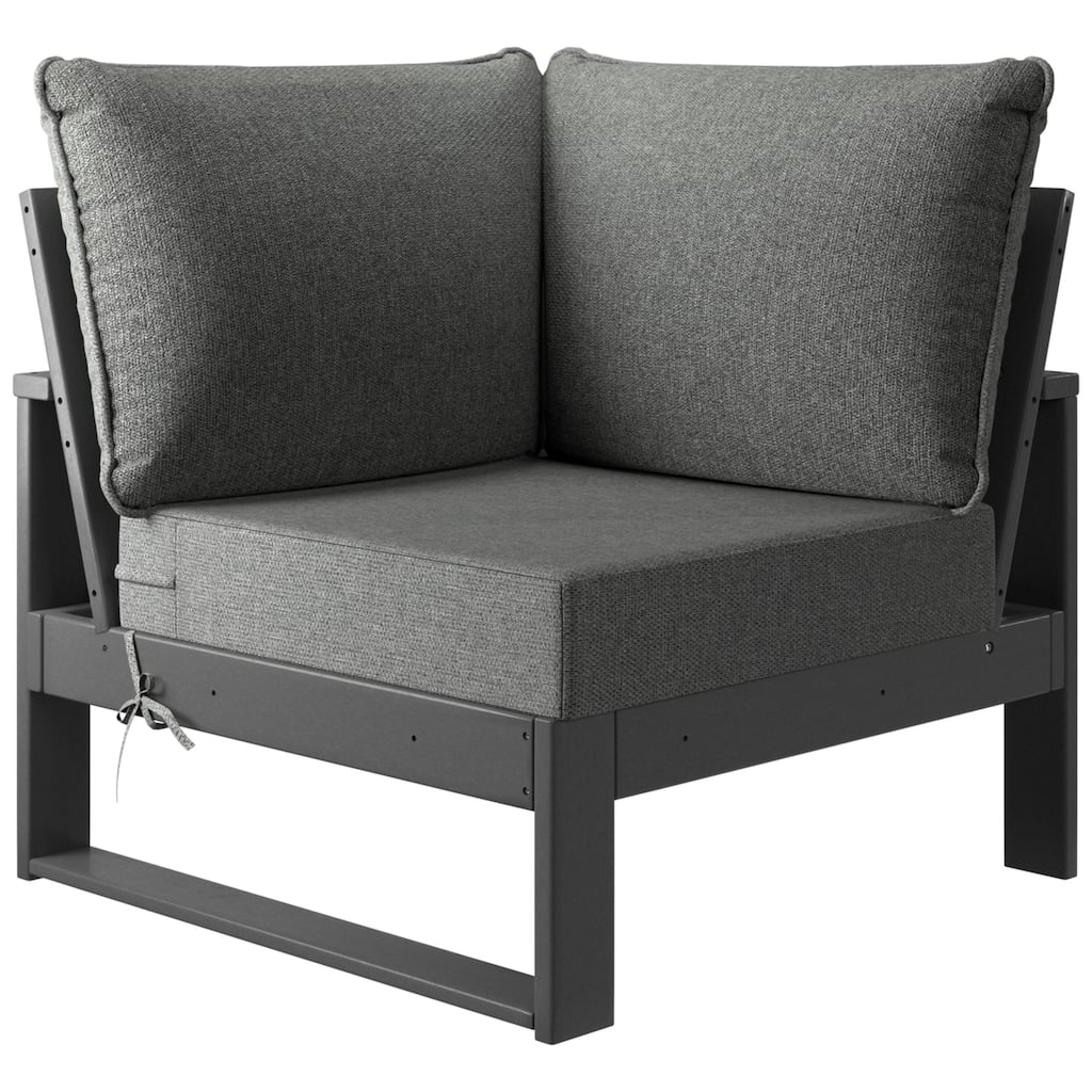 Endless Patio Deep Seating Corner Chair with Gray Frame