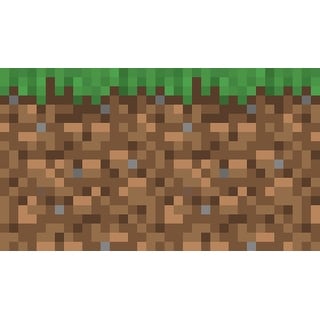 Minecraft Blocks Peel And Stick Wallpaper Mural By Roommates - Bed Bath 