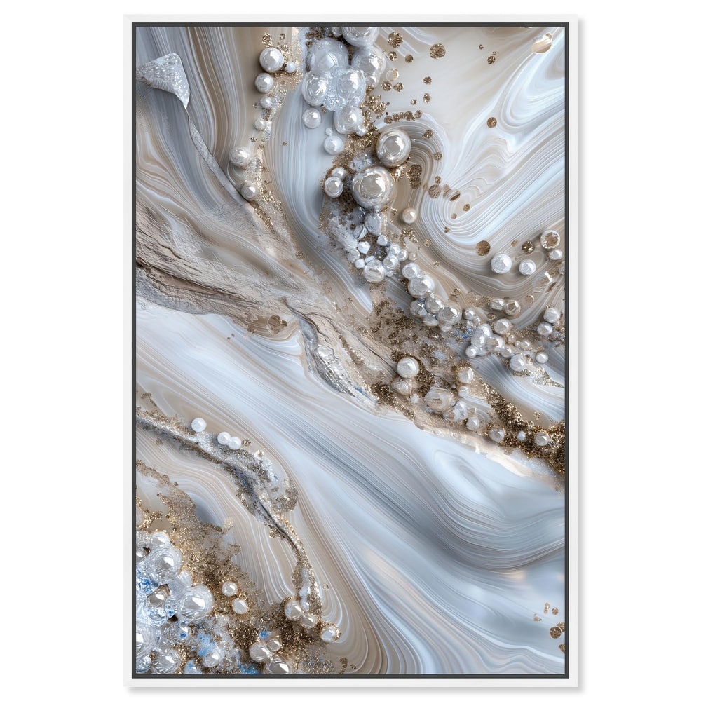 Effervescent Earth Canvas by Art Remedy