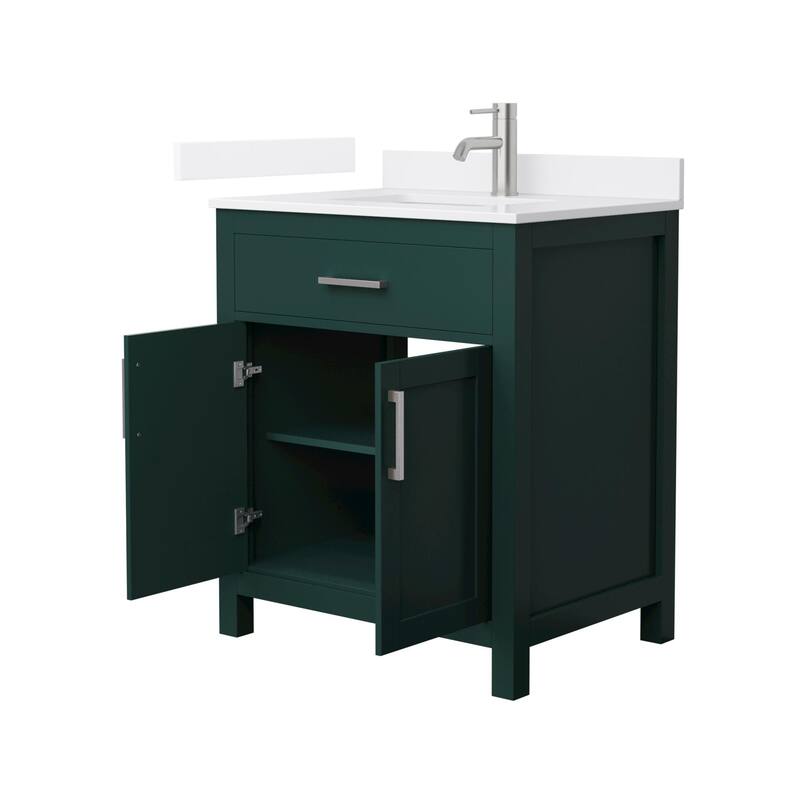 Wyndham Collection WCG2424-30S-QTZ-UNSMXX Beckett 30" Free Standing