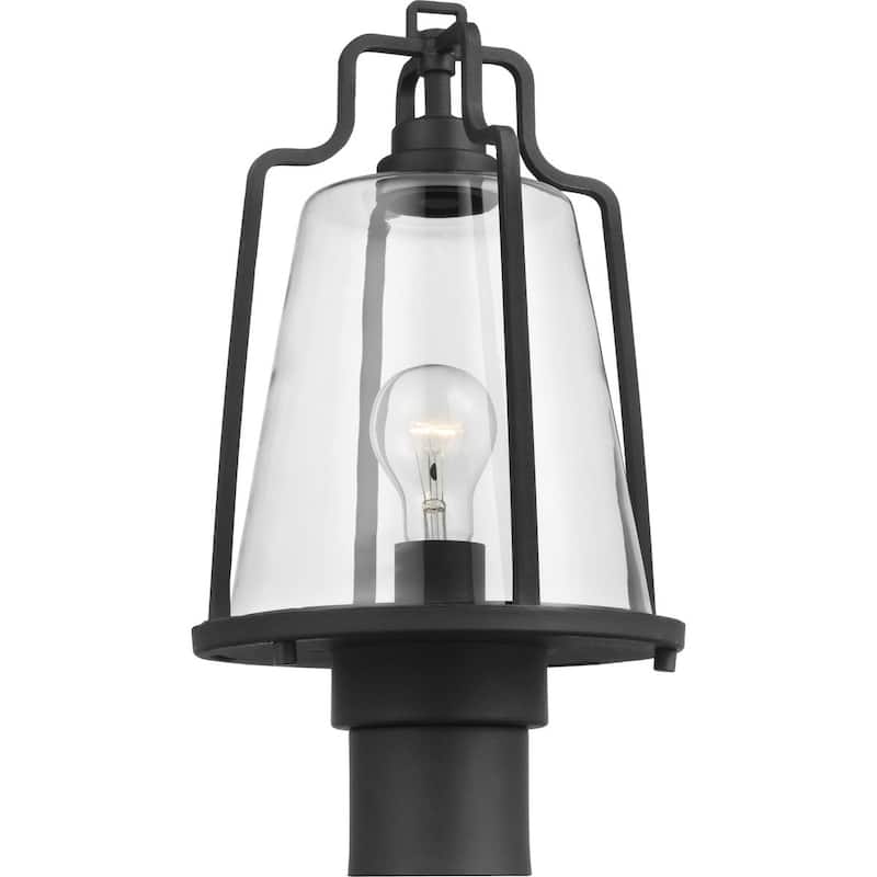 Benton Harbor Collection One-Light Post Lantern with DURASHIELD - 12.200" x 18.900" x 12.200"