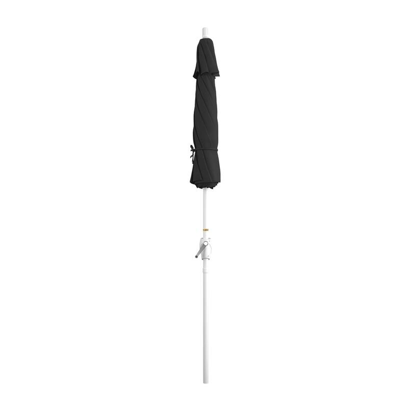 Pompano 7.5-foot Crank Lift Round Patio Umbrella by Havenside Home