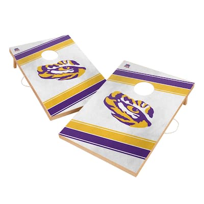 LSU Louisiana State University Tigers Regulation 2x4 Cornhole Set