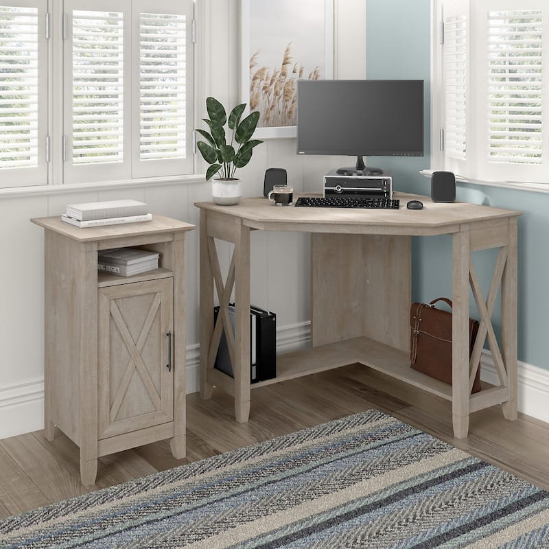 Key West Small Corner Desk by Bush Furniture