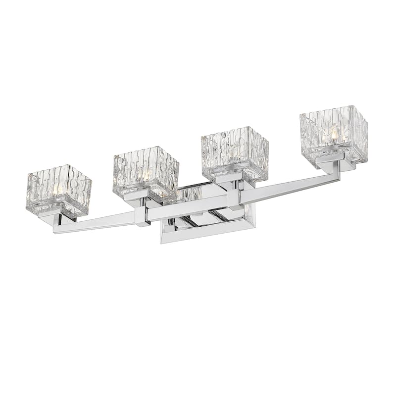 Rubicon 4 Light Vanity - Chrome