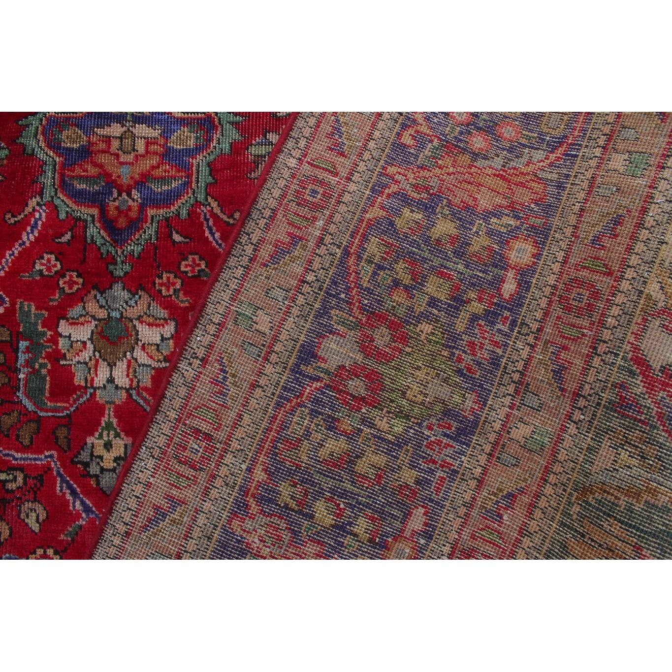 Vintage Antique Persian Bakhtiari Mccarthy Wool Rug - 8'6'' x 11'3 ...