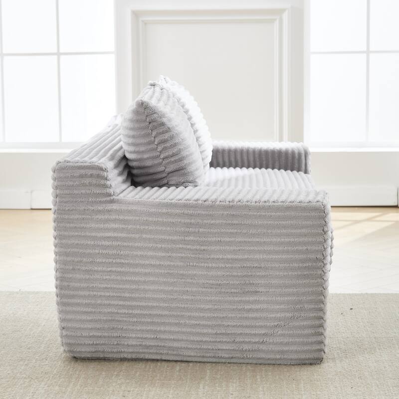 Sofa 70-in Casual Gray 2 -seater Loveseat - 8' x 10'