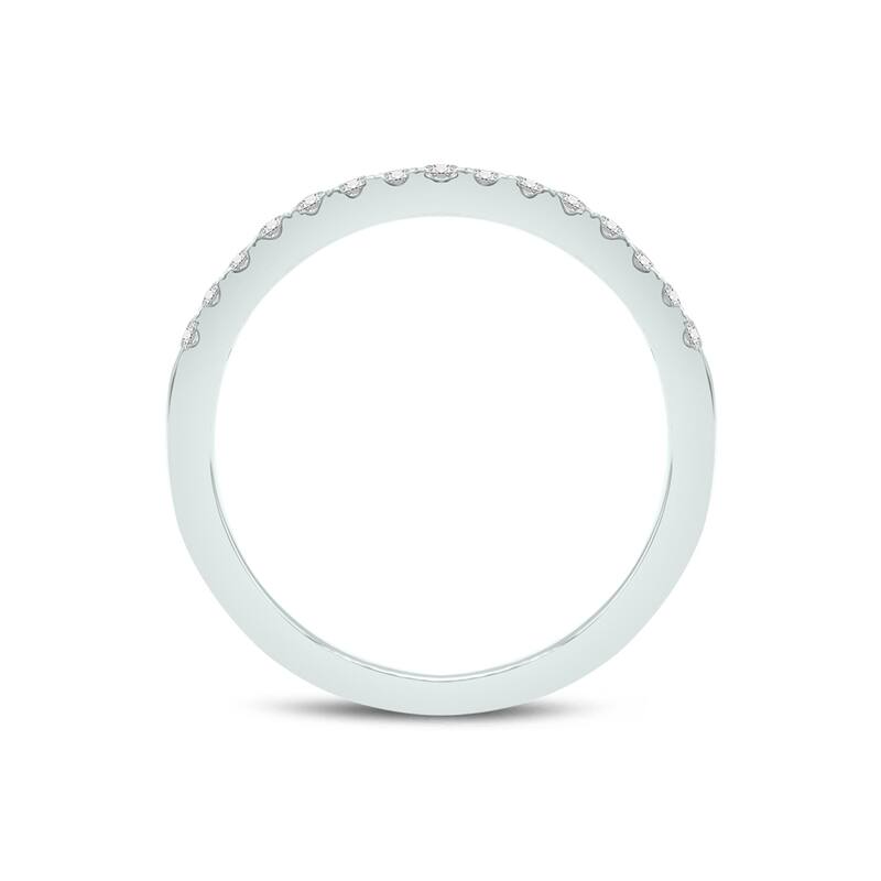 Marquee 3 1/4 Carat TW Center Emerald Cut Lab Grown Diamond Halo Bridal Set in 14Karat White Gold