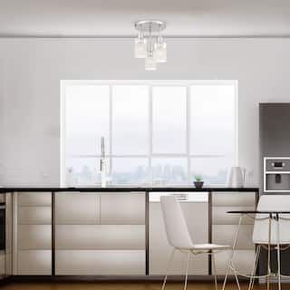 Cedar Lane 3 Light Semi Flush - 11