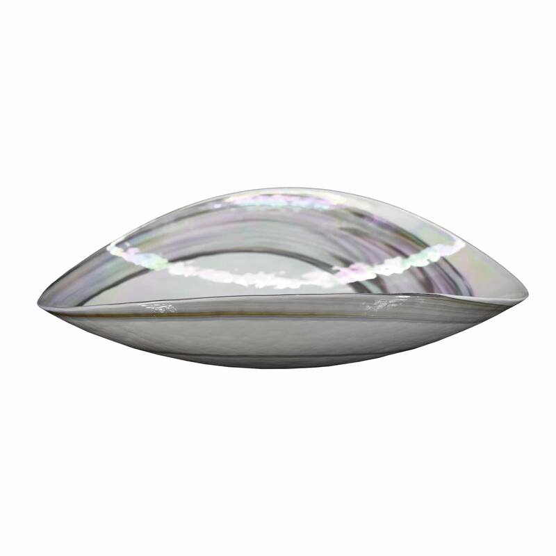 Sorrento Handmade Murano Glass Bathroom Sink - 20x17x5.25