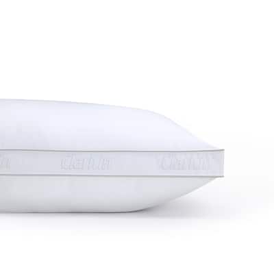 Claritin Ultimate Allergen Barrier Down Alternative Firm Pillow with Gusset - WHITE