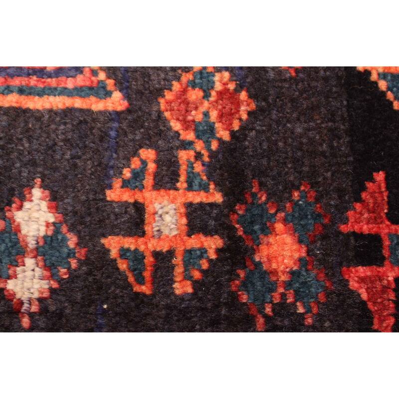 ECARPETGALLERY Hand-knotted Melis Vintage Red Wool Rug - 4'10 x 6'6