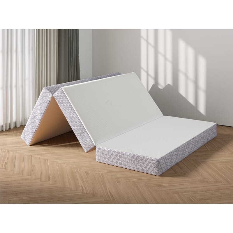 AFI, CoolSoft Size 6" Memory Foam Folding Mattress - Full